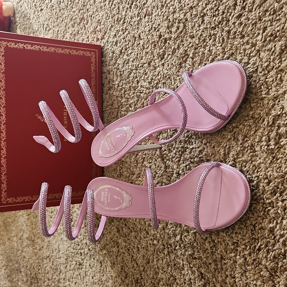NEW Cleo Mauve Sandal - Picture 2 of 7